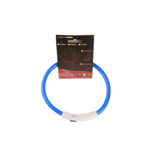 Light-Up Pet Collar for Safe, Happy Night Walks