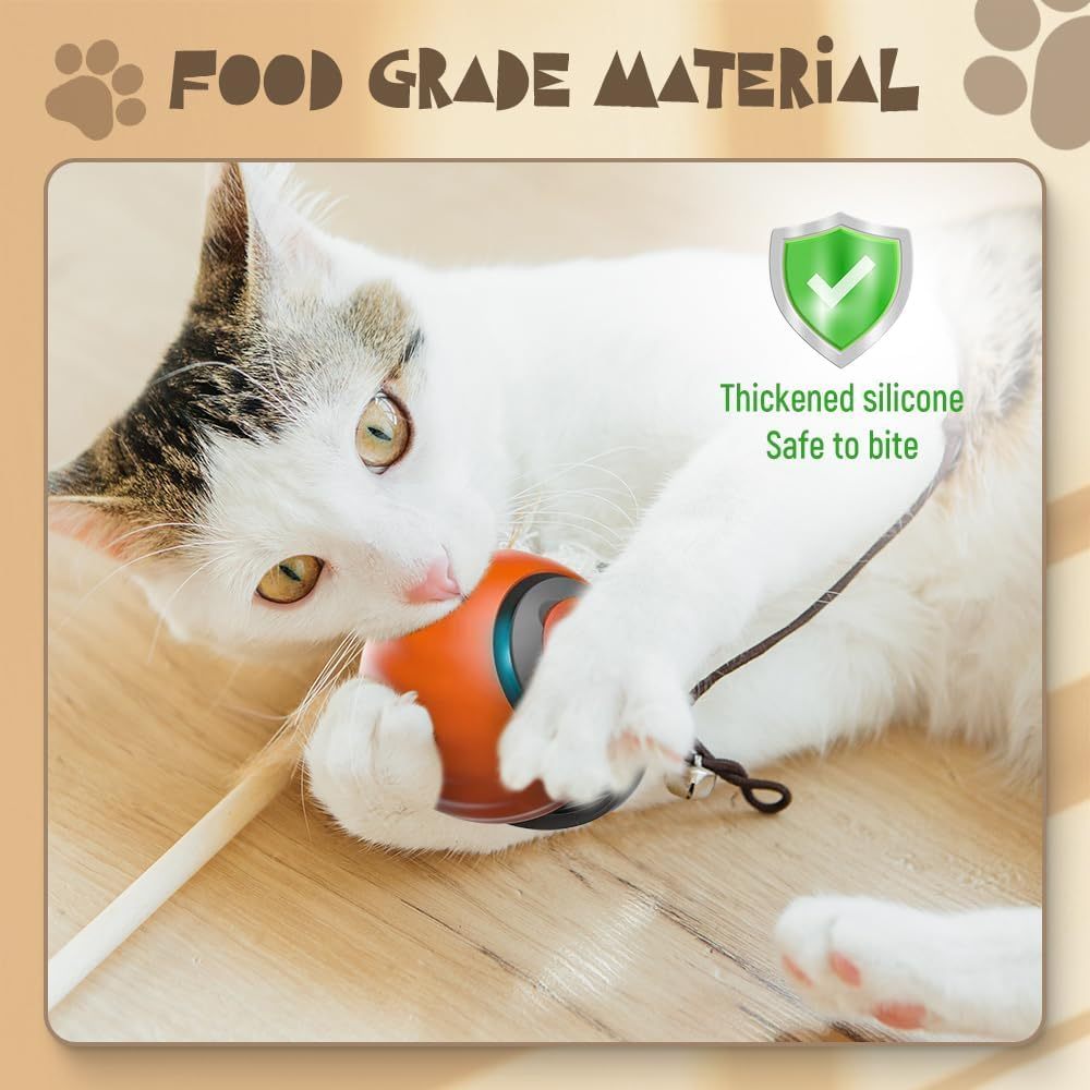 Interactive Rolling Ball Toy – Endless Fun for Cats & Dogs!