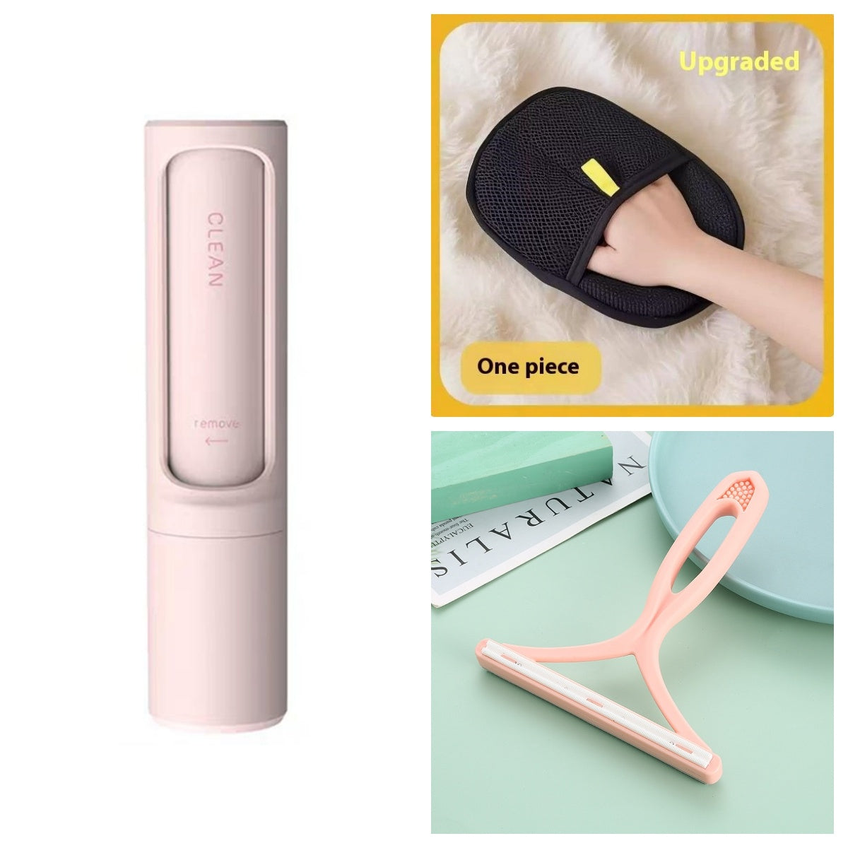 2-in-1 Pet Hair Remover – Quick, Reusable & Mess-Free!