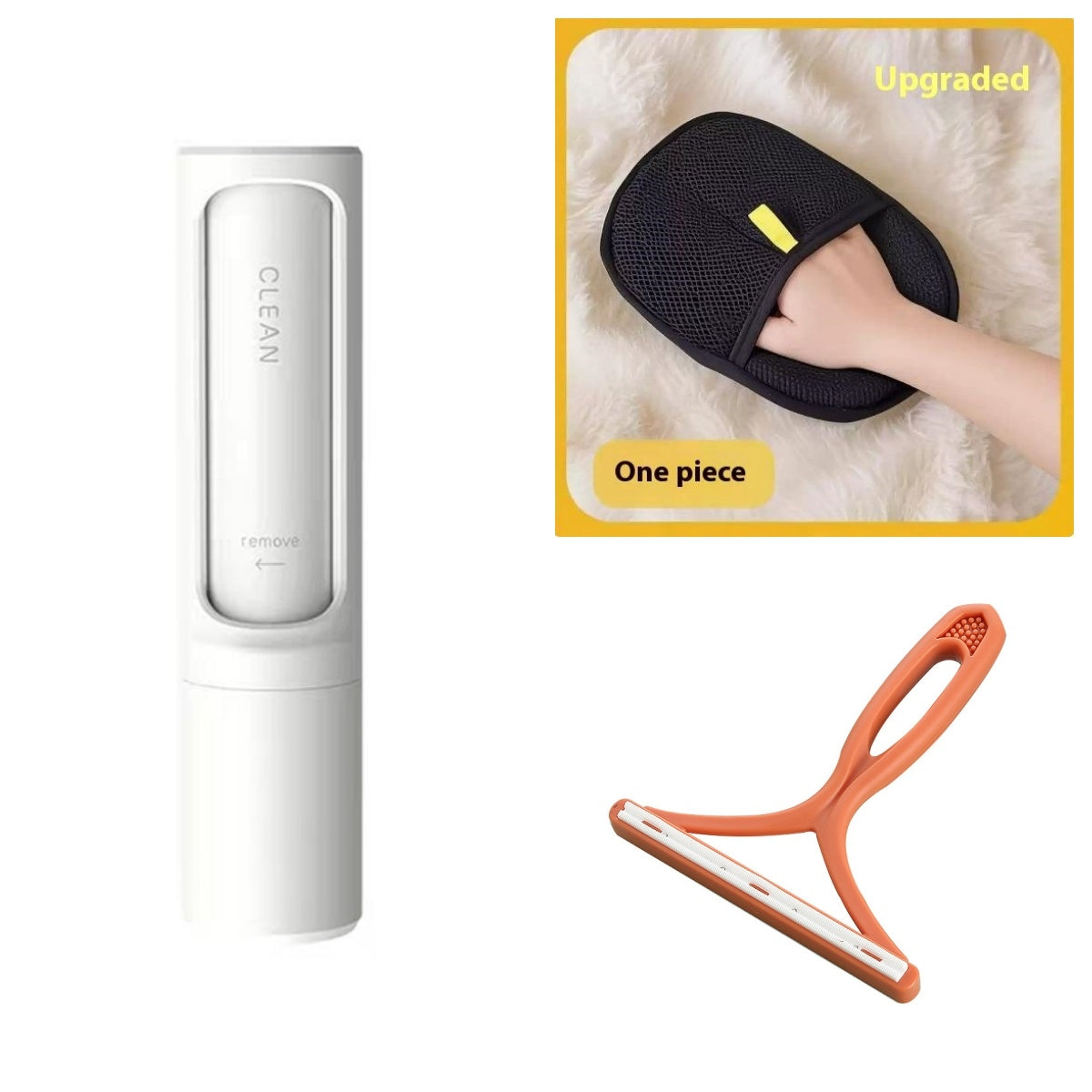2-in-1 Pet Hair Remover – Quick, Reusable & Mess-Free!