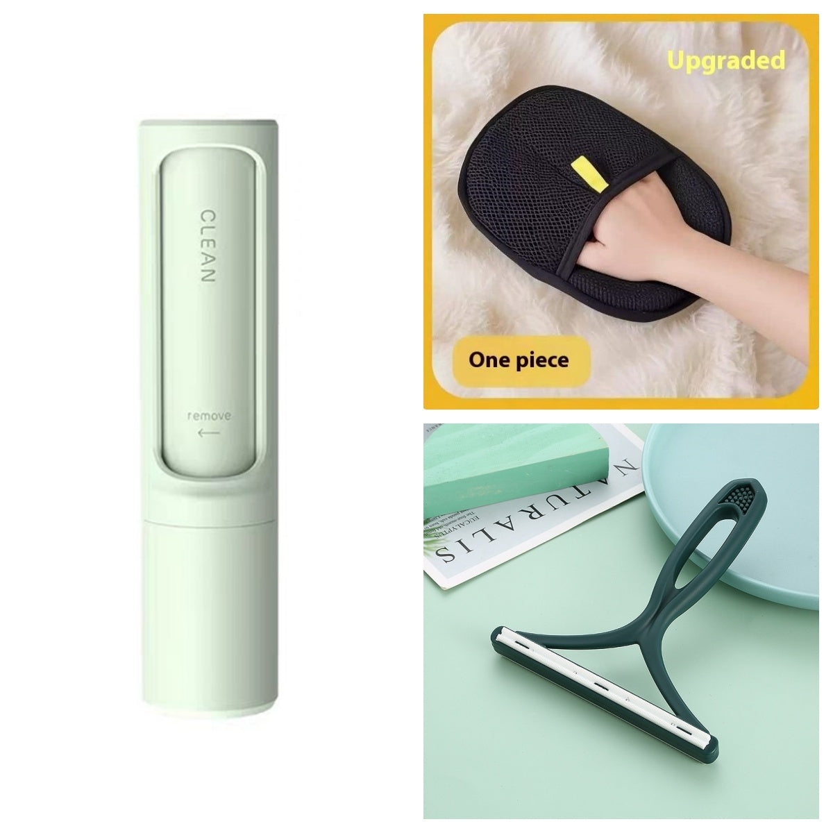 2-in-1 Pet Hair Remover – Quick, Reusable & Mess-Free!