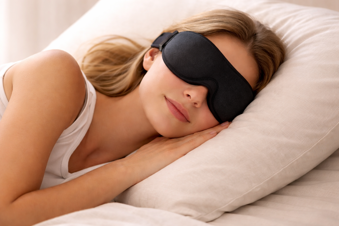 Best eye mask for sleeping for side sleepers in a peaceful bedroom