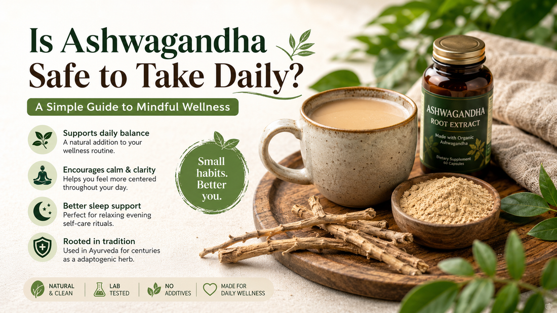 Is Ashwagandha Safe to Take Daily? | Simple Wellness Guide for Beginners 🌿