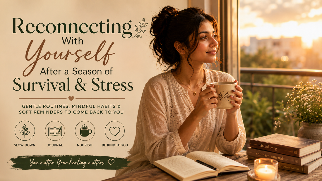 Reconnecting With Yourself After Stress | Soft Healing & Self Care Routine