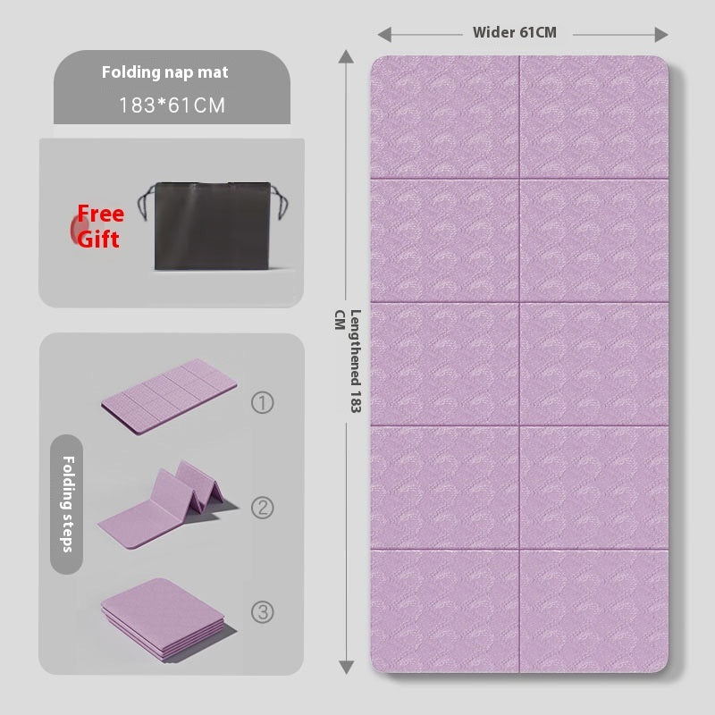 Take Your Studio Anywhere with This Foldable Travel Yoga Mat