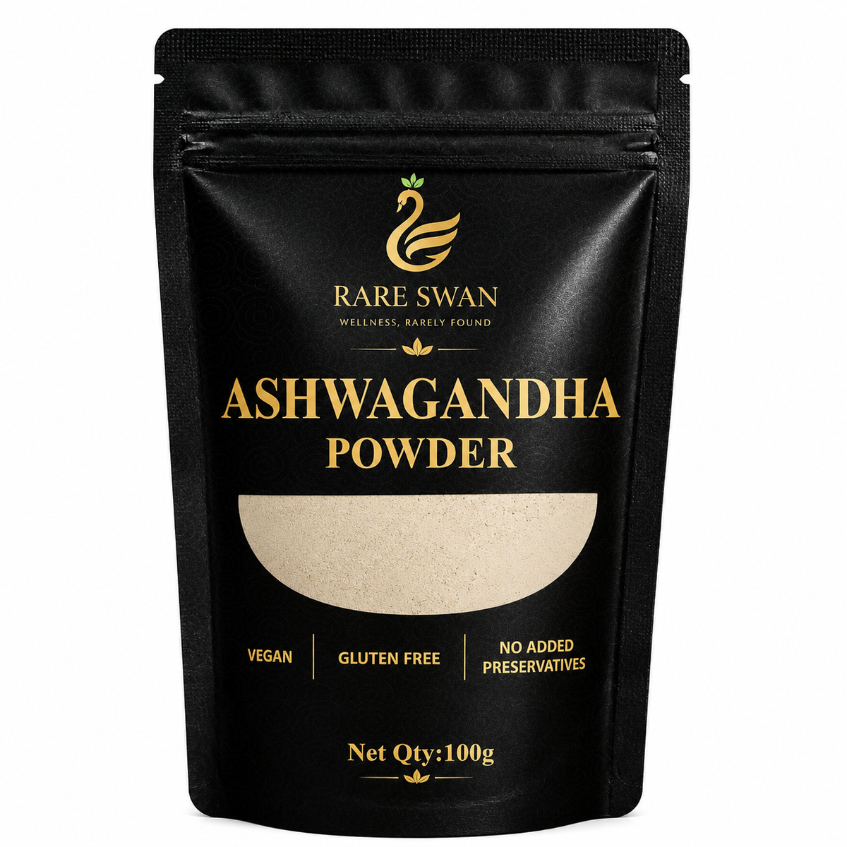 Rare Swan Ashwagandha Powder for Daily Calm and Balance