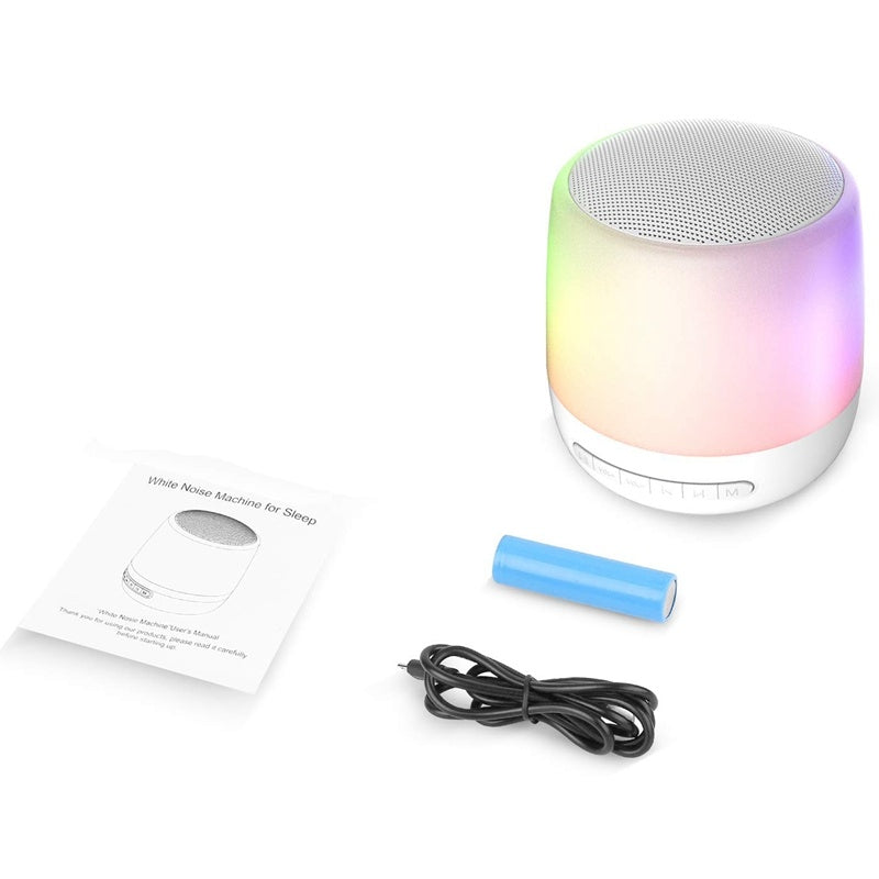 SnoozeEase White Noise Machine – Calm Nights, Happy Mornings