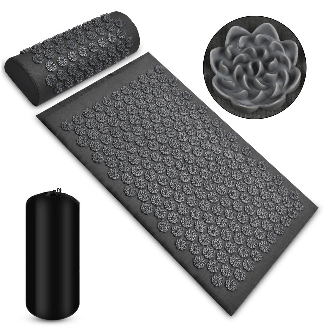ZenMat Massage Set – Soothe Back, Neck, and Mind Daily