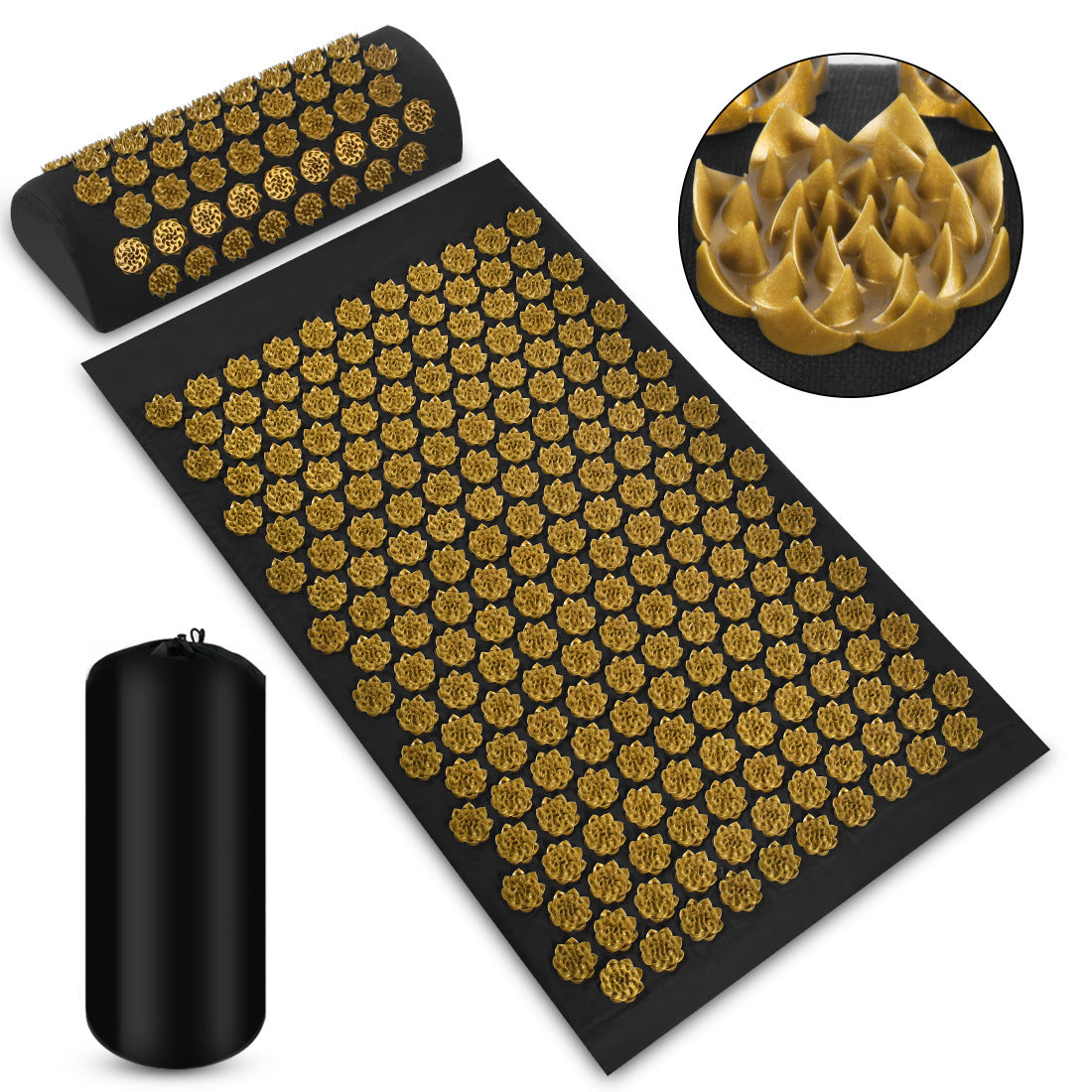 ZenMat Massage Set – Soothe Back, Neck, and Mind Daily