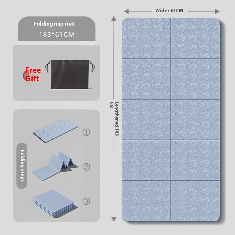 Take Your Studio Anywhere with This Foldable Travel Yoga Mat