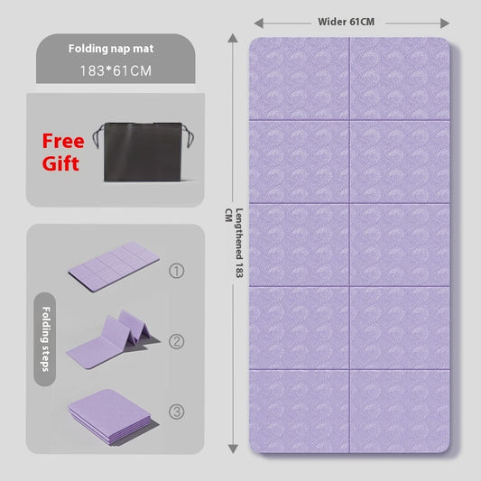 Take Your Studio Anywhere with This Foldable Travel Yoga Mat