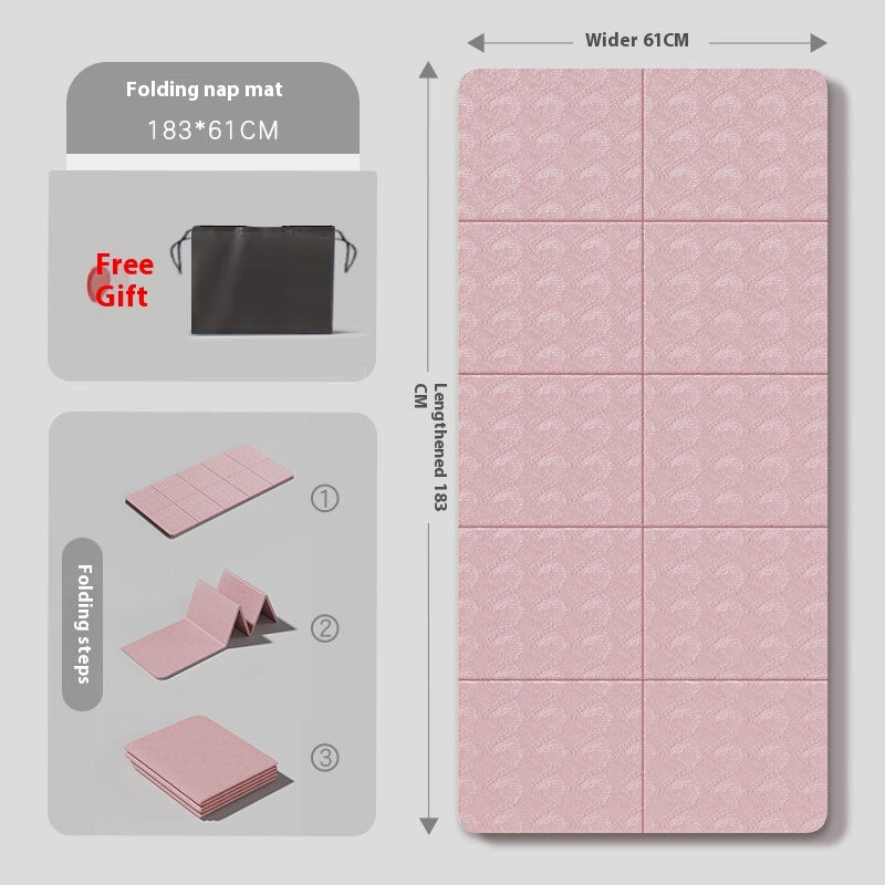 Take Your Studio Anywhere with This Foldable Travel Yoga Mat