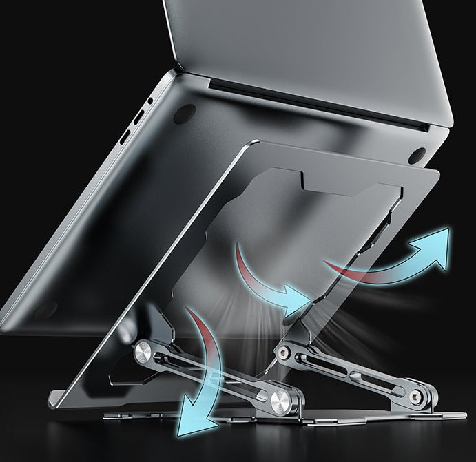 Upgrade Your Workspace with This Ergonomic Portable Laptop Stand