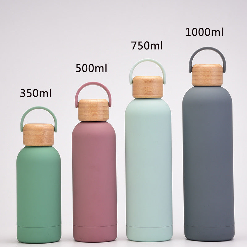 500ml Bamboo Water Cup – Portable, Stylish & Leak-Proof