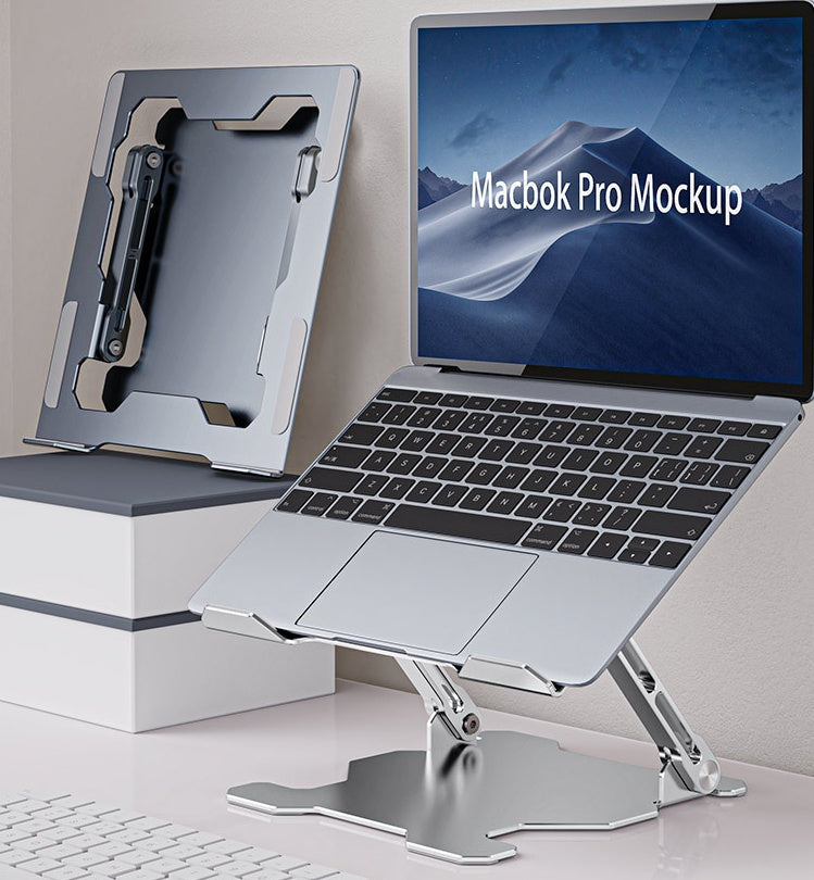Upgrade Your Workspace with This Ergonomic Portable Laptop Stand