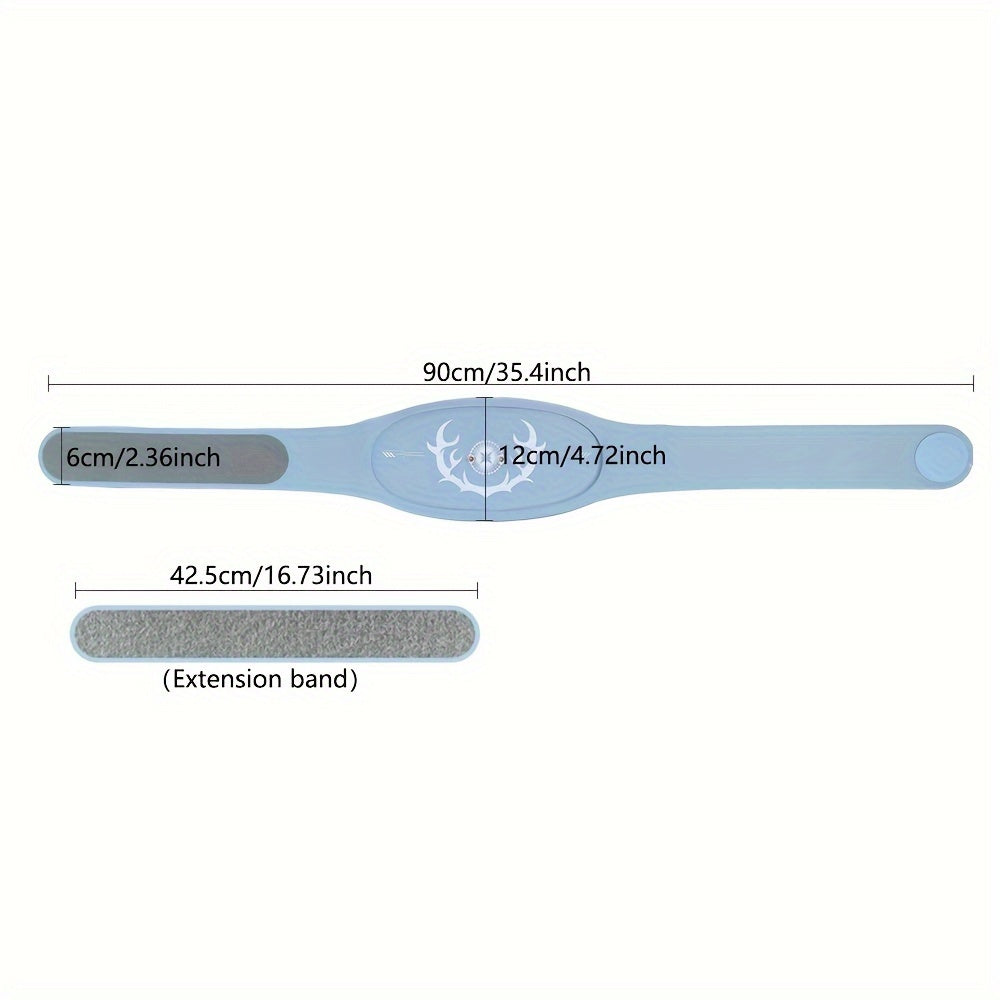 Abdominal Muscle Trainer Belt – Tone & Strengthen (Blue)