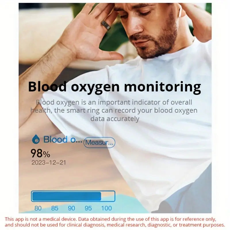 ActivePulse Fitness Ring – Sleek Steel, Smarter Tracking